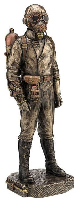 Steampunk Aeronaut Statue