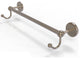 Prestige Skyline 24" Towel Bar with Integrated Hooks, Antique Pewter