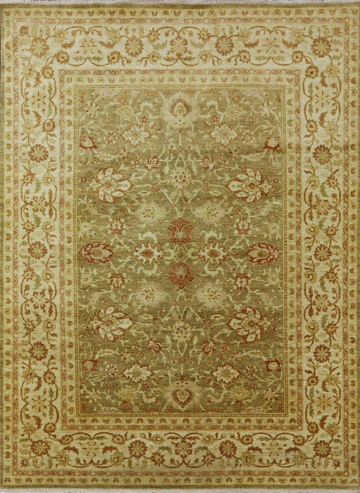 9'x12' Traditional Chobi Peshawar Oriental Area Rug, W2225
