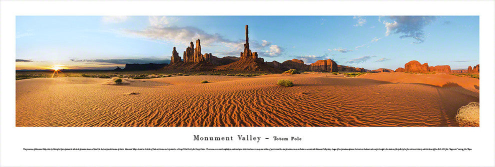 Monument Valley, Totem Pole, Unframed