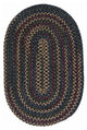 Midnight Rug, Carbon, 14"x17" Swatch Sample