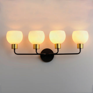 Maxim 11274SWBZS Coraline 4 Light 30"W Bathroom Vanity Light - Bronze Rupert