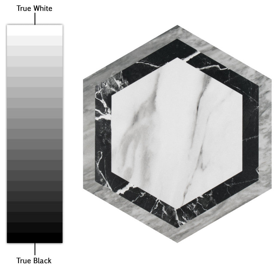 Marbilia Hex Agra with Biotech Porcelain Floor and Wall Tile