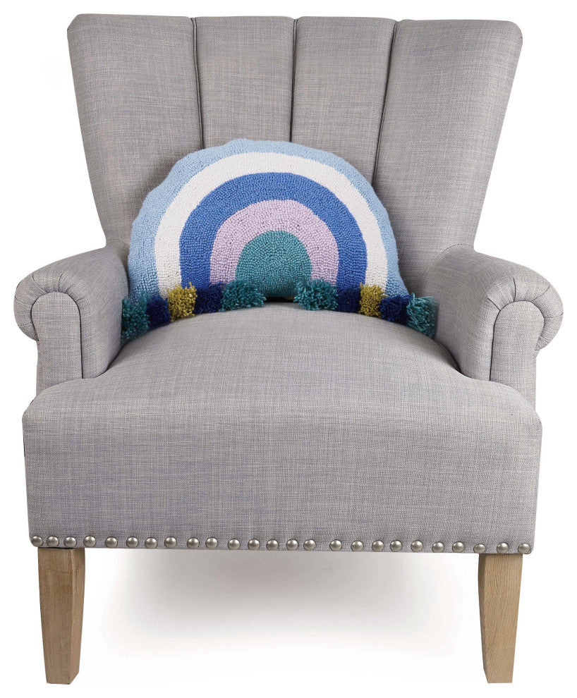 Cool Rainbow W/Tassels Hook Pillow