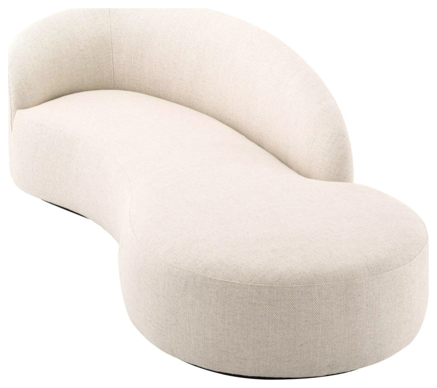 Modern Curved Sofa | Eichholtz Bernd, Cream