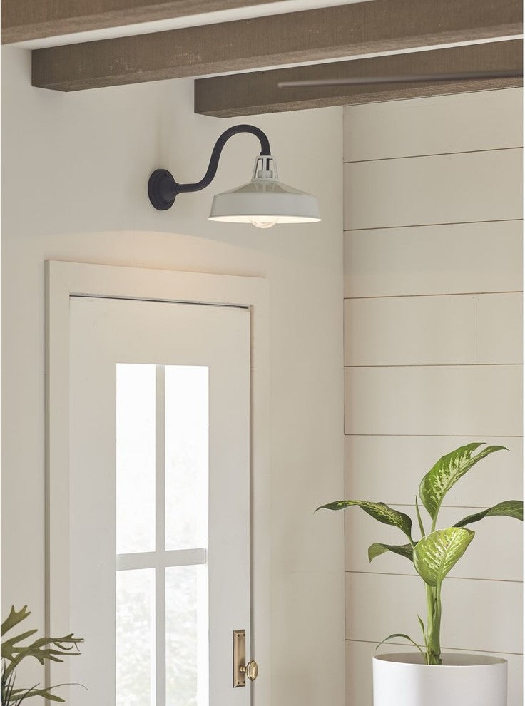 Cedar Springs Collection 1-Light Extra Large Wall Lantern, White