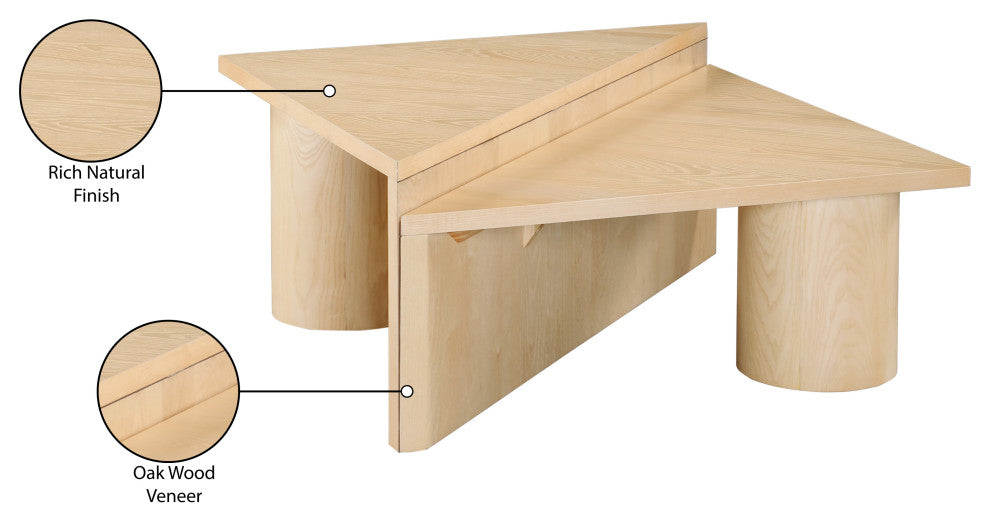 Pavillion Coffee Table, Natural