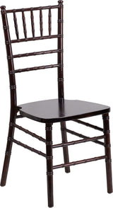 Contemporary Design Walnut Wood Chiavari Chair