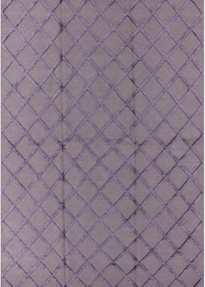 Ahgly Company Indoor Rectangle Mid-Century Modern Area Rugs, 7' x 9'