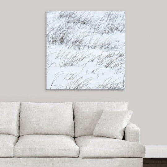 "Winter Haiku" Wrapped Canvas Art Print, 35"x35"x1.5"