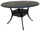 48 Inch Round Outdoor Cast Aluminum Dining Table-Perfect for Patio