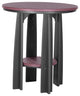 Poly Balcony Table, Cherrywood & Black