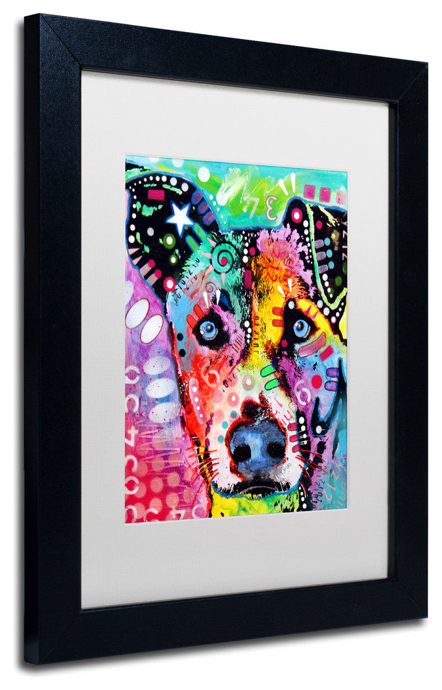 Dean Russo 'Flipped' Framed Art, 11x14, Black Frame, White Mat