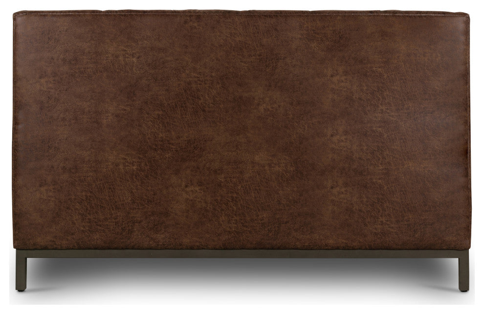 Newhall Bed-Vintage Tobacco-Queen