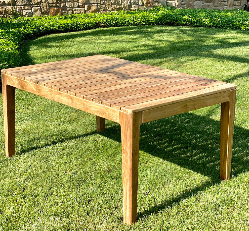Grayson Teak Outdoor Dining Table