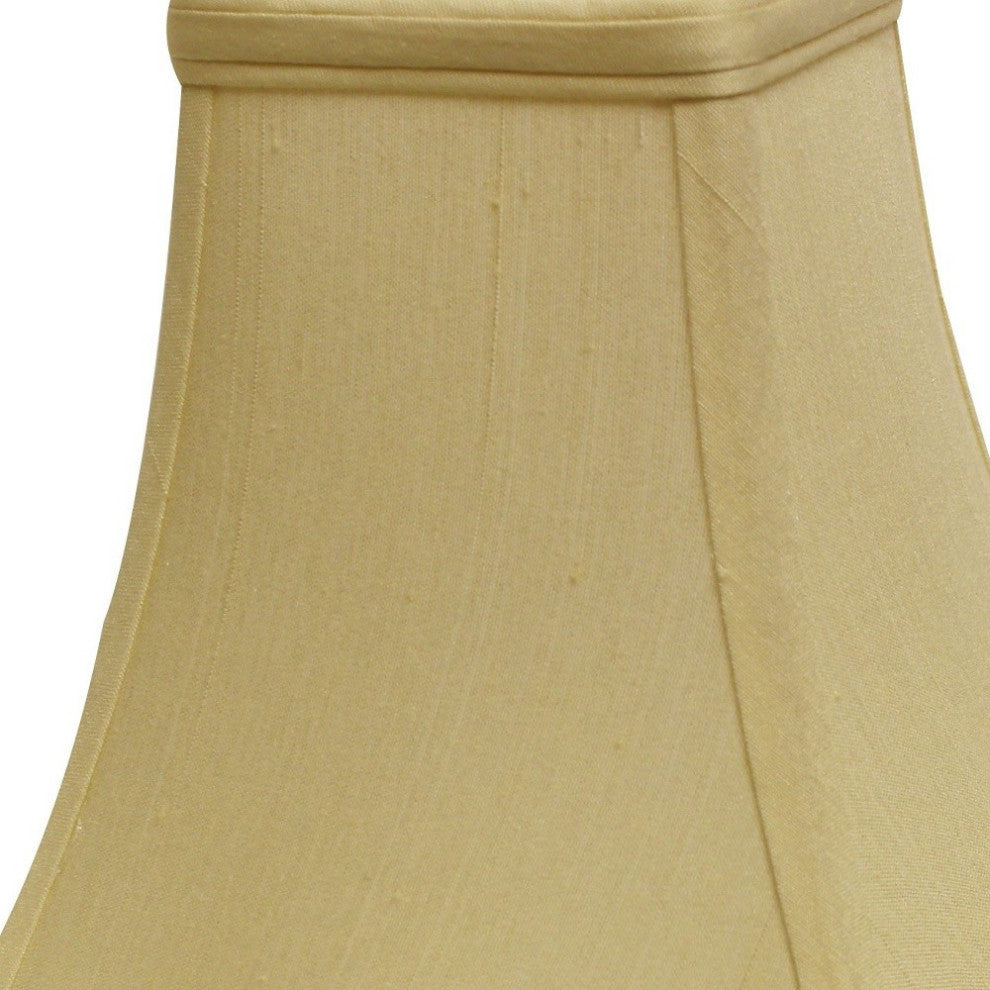 14" Antique White Premium Square Monay Shantung Lampshade