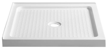 Valley Series 38"x38" Shower Base, White