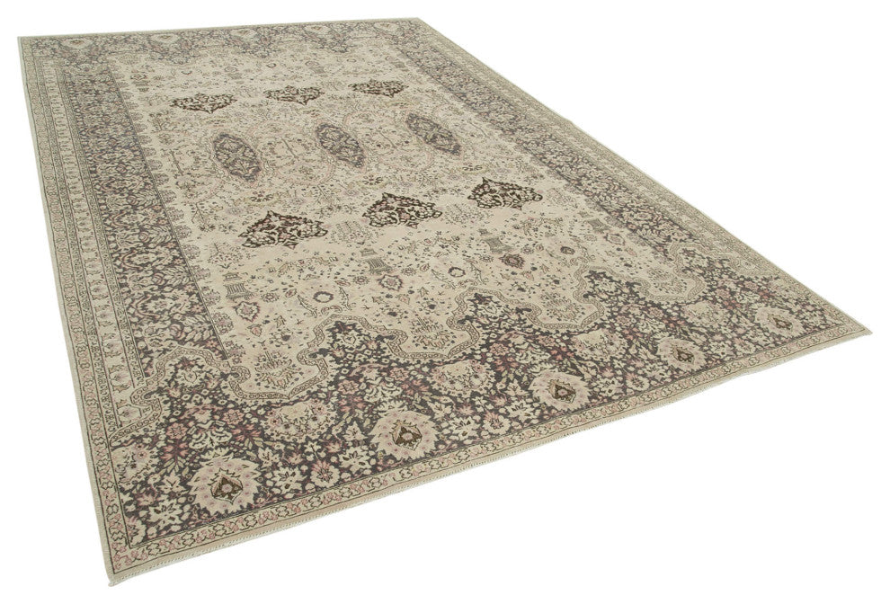 Rug N Carpet - Handwoven Turkish 8' 0'' x 11' 8'' Distressed Area Rug