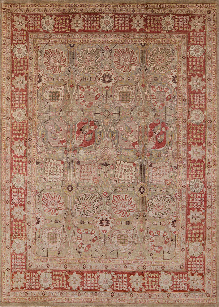 Ahgly Company Indoor Rectangle Mid-Century Modern Area Rugs, 7' x 9'
