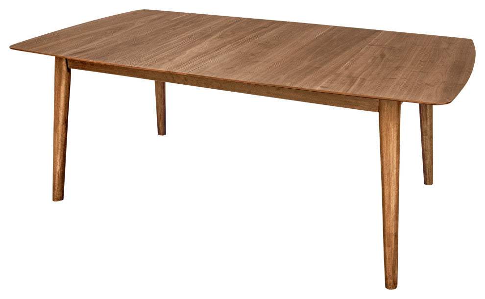 Walnut Extendable Dining Table 75/92x37