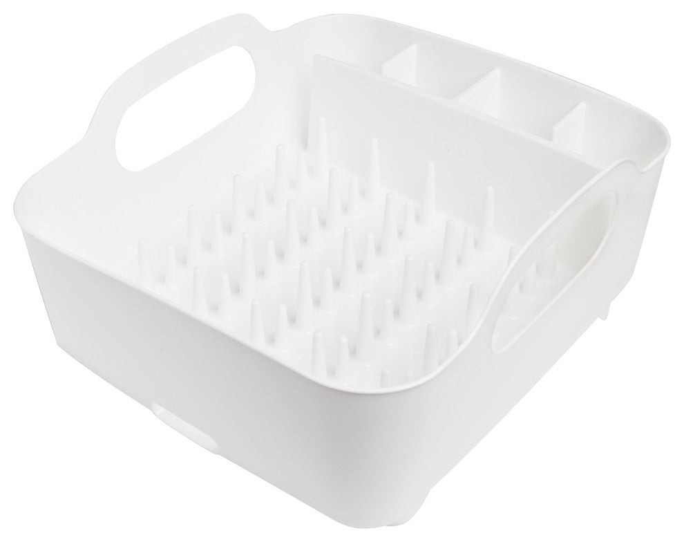 Tub Dish Rack, White