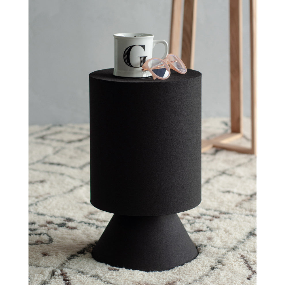Oloria Matte Black Stool