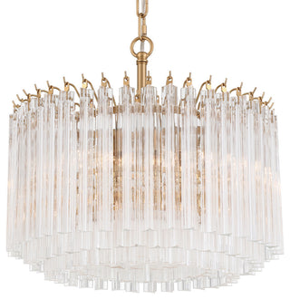 Crystorama Lighting Group LOF-5005 Lofton 5 Light 18"W Pendant / - Aged Brass