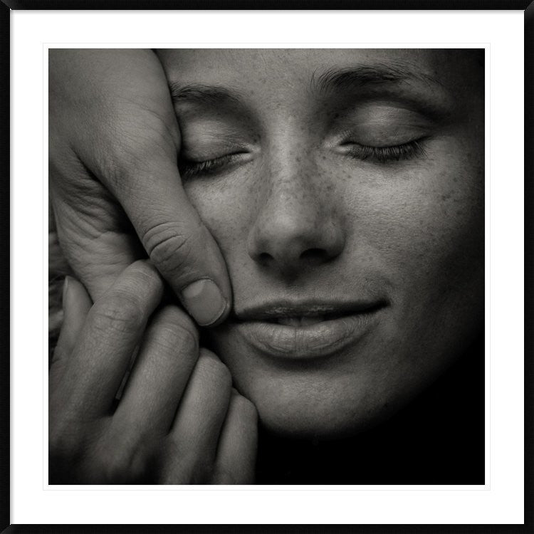 "Love Inside" Framed Digital Print by Andrey Nastasenko, 44x44"