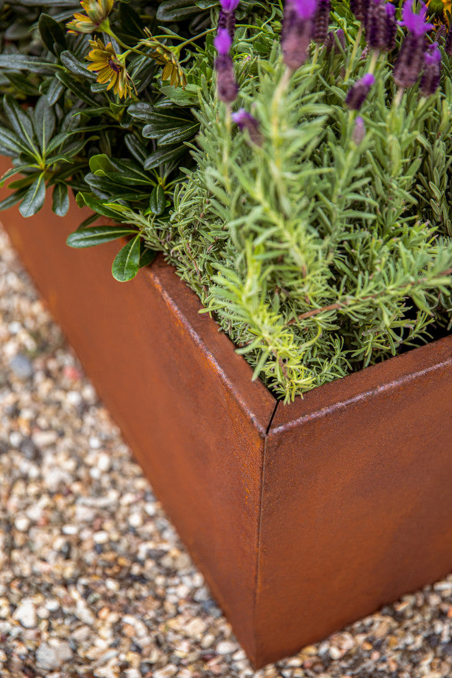 Metallic Series Corten Steel Raised Garden Bed