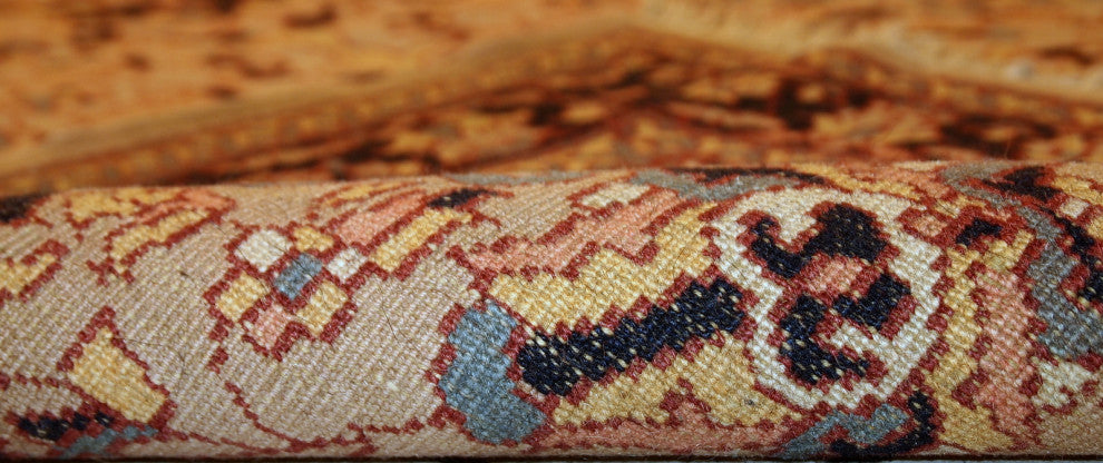 Handmade vintage Pakistani Lahore rug 3,1' x 5' ( 95cm x 154cm ) 1970
