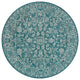 Tela Bohemian Textured Weave Floral Indoor/Outdoor Area Rug