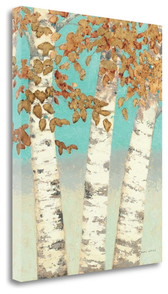 "Golden Birches III" By James Wiens, Giclee Print on Gallery Wrap Canvas