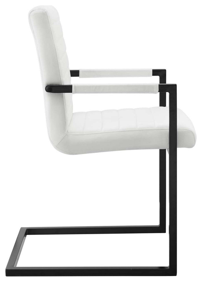Savoy Performance Velvet Dining Chairs - Set of 2-White
