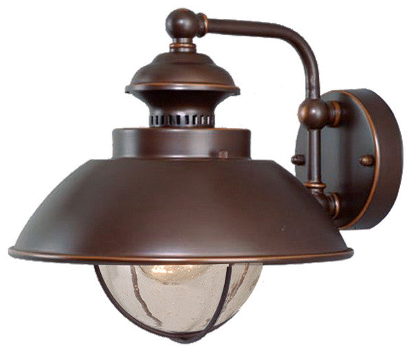 Harwich 10" Outdoor Wall Light Burnished Bronze