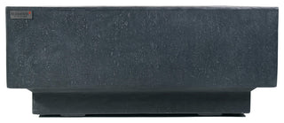 Bergen Square Dark Grey Concrete 40" Natural Gas Fire Table by Elementi Plus