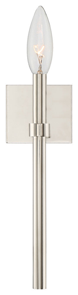 Elight 1 Light  Silver Wall Mount