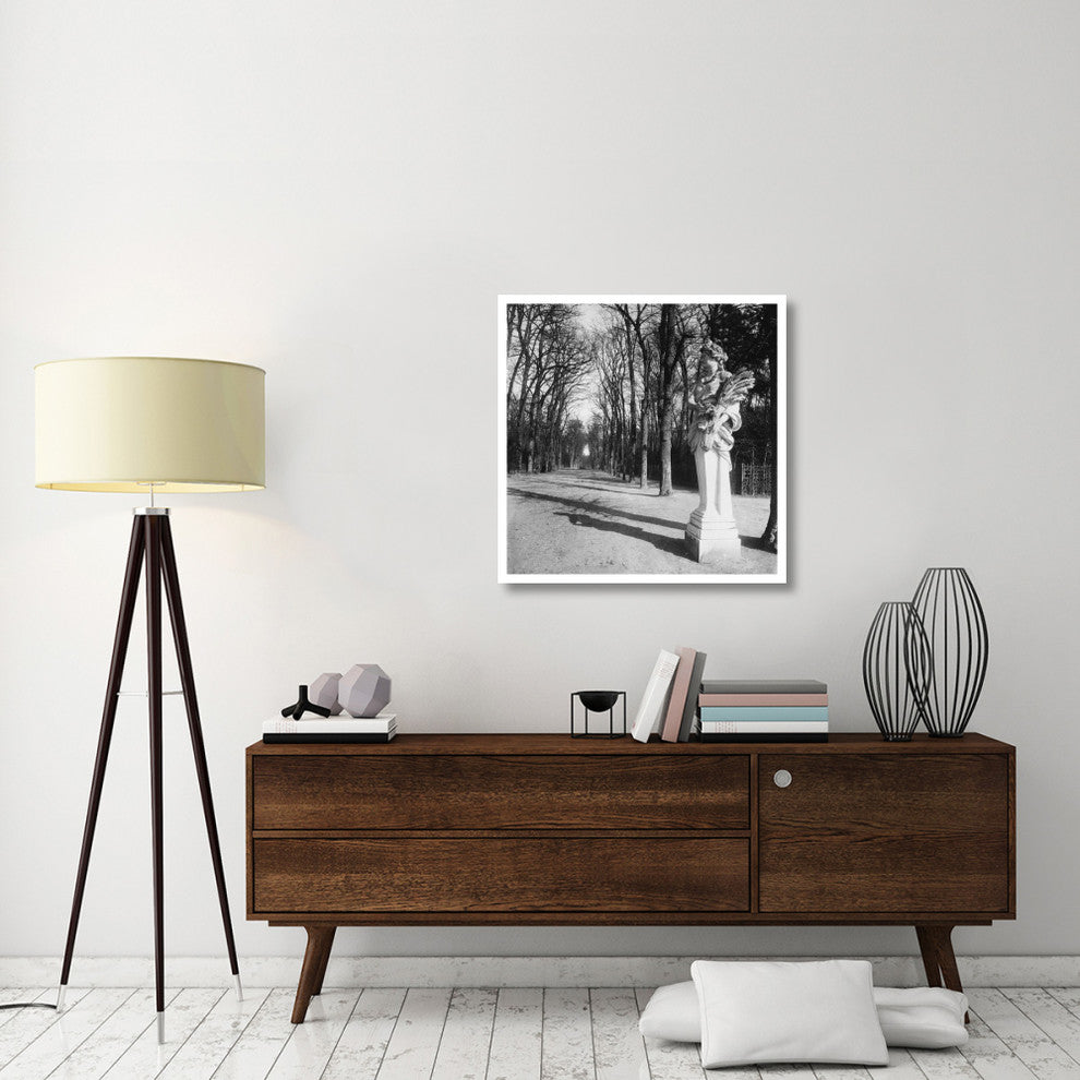"France, 1920 - The Park, Versailles" Paper Print by Eugï¿½ï¿½ne Atget, 32"x32"