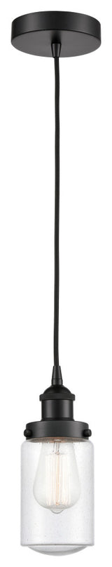 Innovations 616-1PH-BK-G314 1-Light Mini Pendant, Matte Black