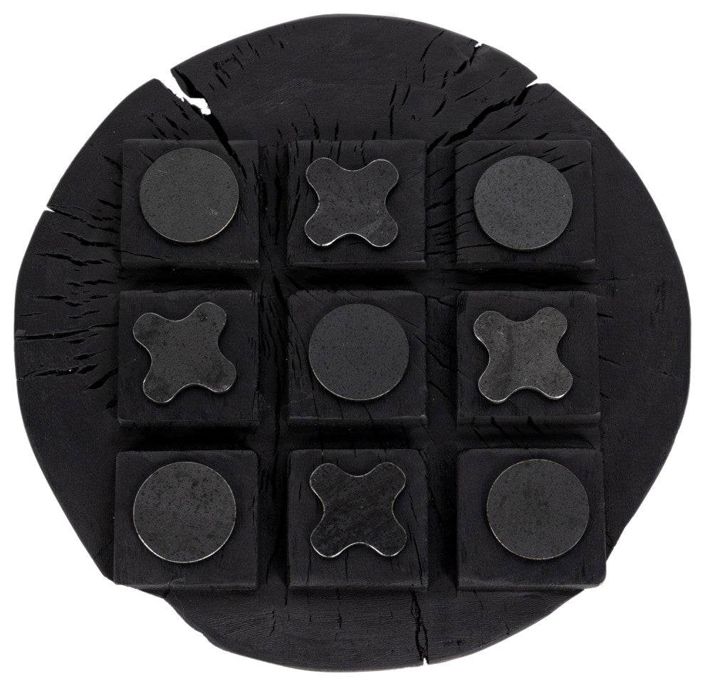 Tic Tac Toe-Carbonized Black