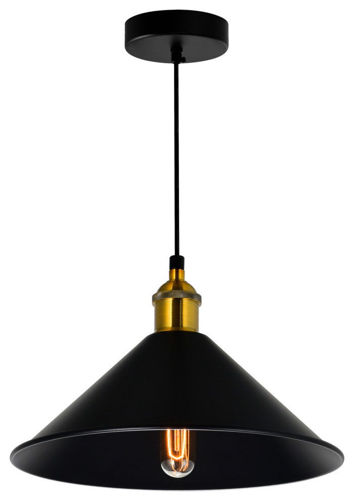Brave 1 Light Black Mini Pendant