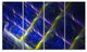 Dark Blue Fractal Grill, Abstract Art on Canvas, 48"x28", 4 Panels