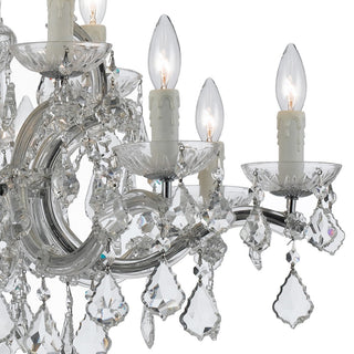 Crystorama Lighting Group 4379-CL-MWP Maria Theresa 12 Light 30"W - Polished