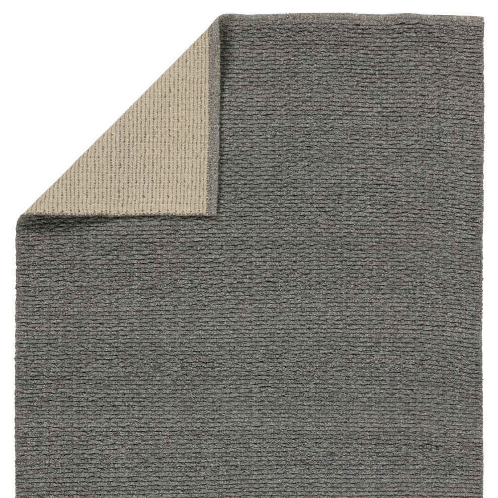 Jaipur Living Windcroft Handmade Solid Gray Area Rug 10'X14'