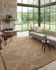 Loloi II Varena Berry / Multi 18" x 18" Sample Rug
