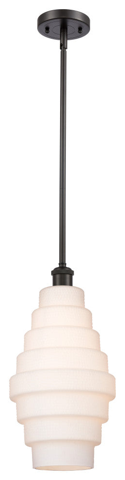 Innovations 516-1S-OB-G671-8-LED 1-Light Mini Pendant, Oil Rubbed Bronze
