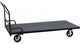Folding Table Dolly with Carpeted Platform for Rectangular Tables