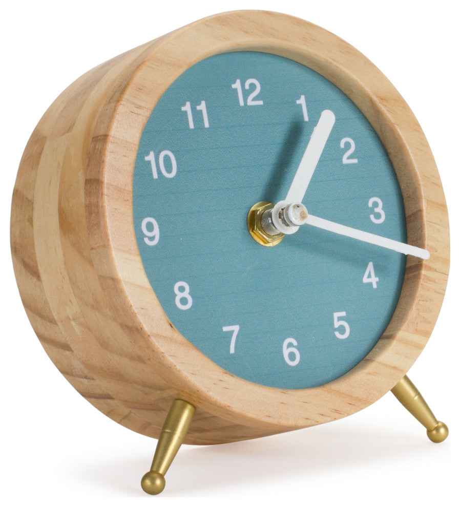 Wooden Desk Clock