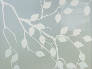 Interior Doors - Cherry Tree Frosted Glass Design - 28" x 80" - CUSTOMIZE...