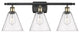 Innovations 516-3W-BAB-GBC-84-LED 3 Light Bath Vanity Light, Black Antique Brass