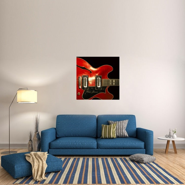"Free Jazz" Stretched Canvas Giclee by Steven Hill, 40x40"